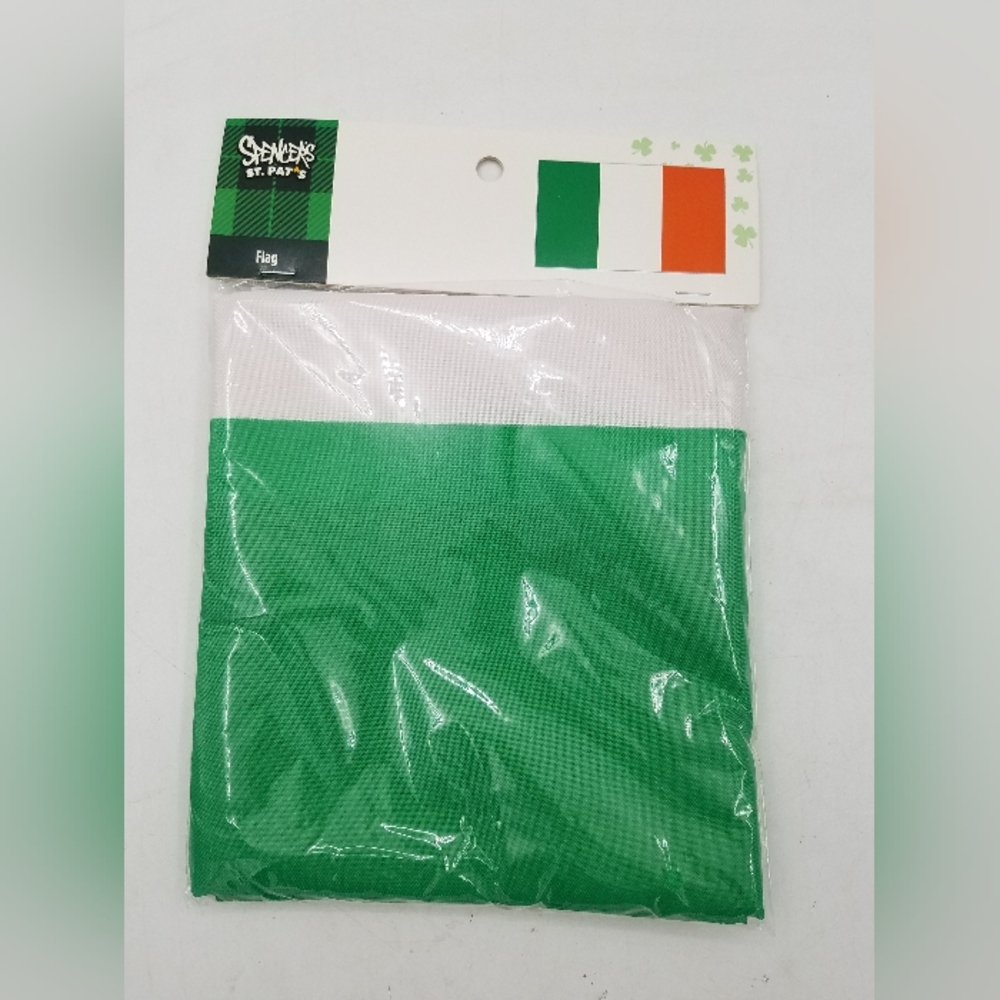 Large St Patrick Irish flag.